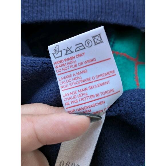 Vintage Kerry Classics Wool Argyle Sweater β Menβs XL β V-neck β Ireland β Golf - Picture 6 of 9